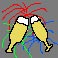 new year's eve icon